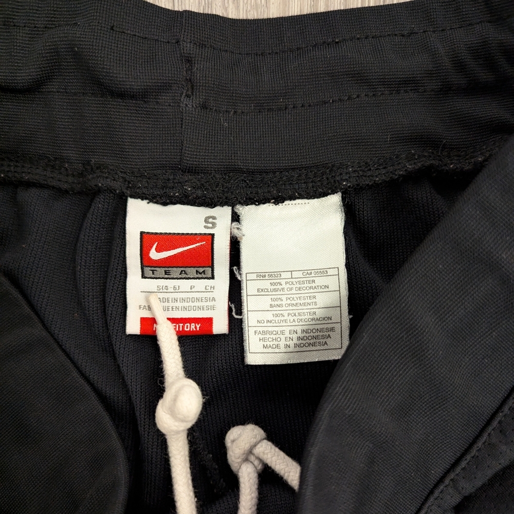 Nike Team Black Pants Size Small - Athletic, Lounge, Flared Leg - Picture 3 of 3
